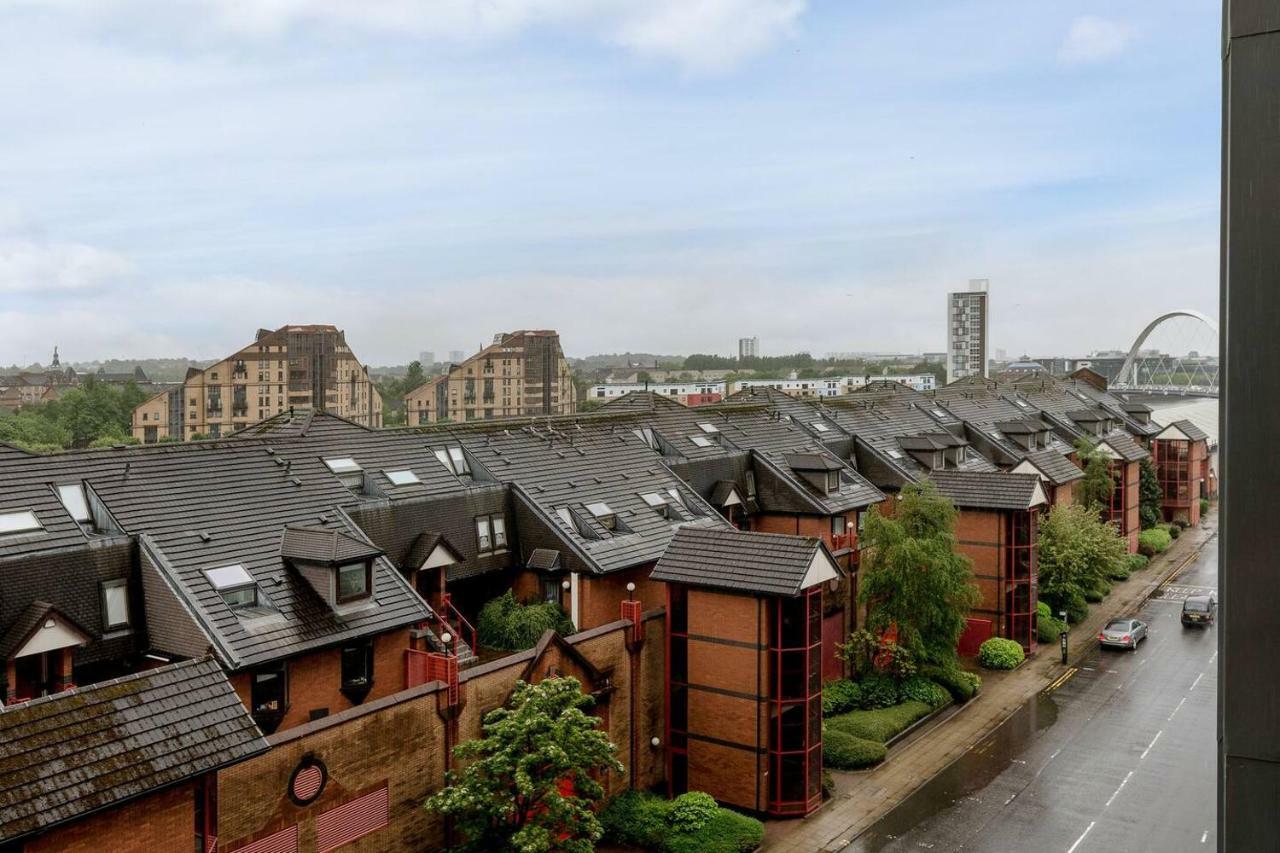 Modern Riverfront Apt. 10 Mins From Hydro/Secc Glasgow Exterior foto